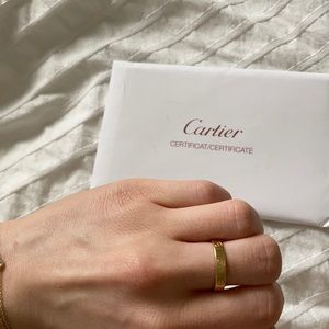 Cartier Love Engagement Ring, Yellow Gold
